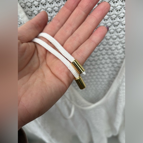 Monday Swimwear Montego Mini Tie Dress in White - Picture 8 of 13